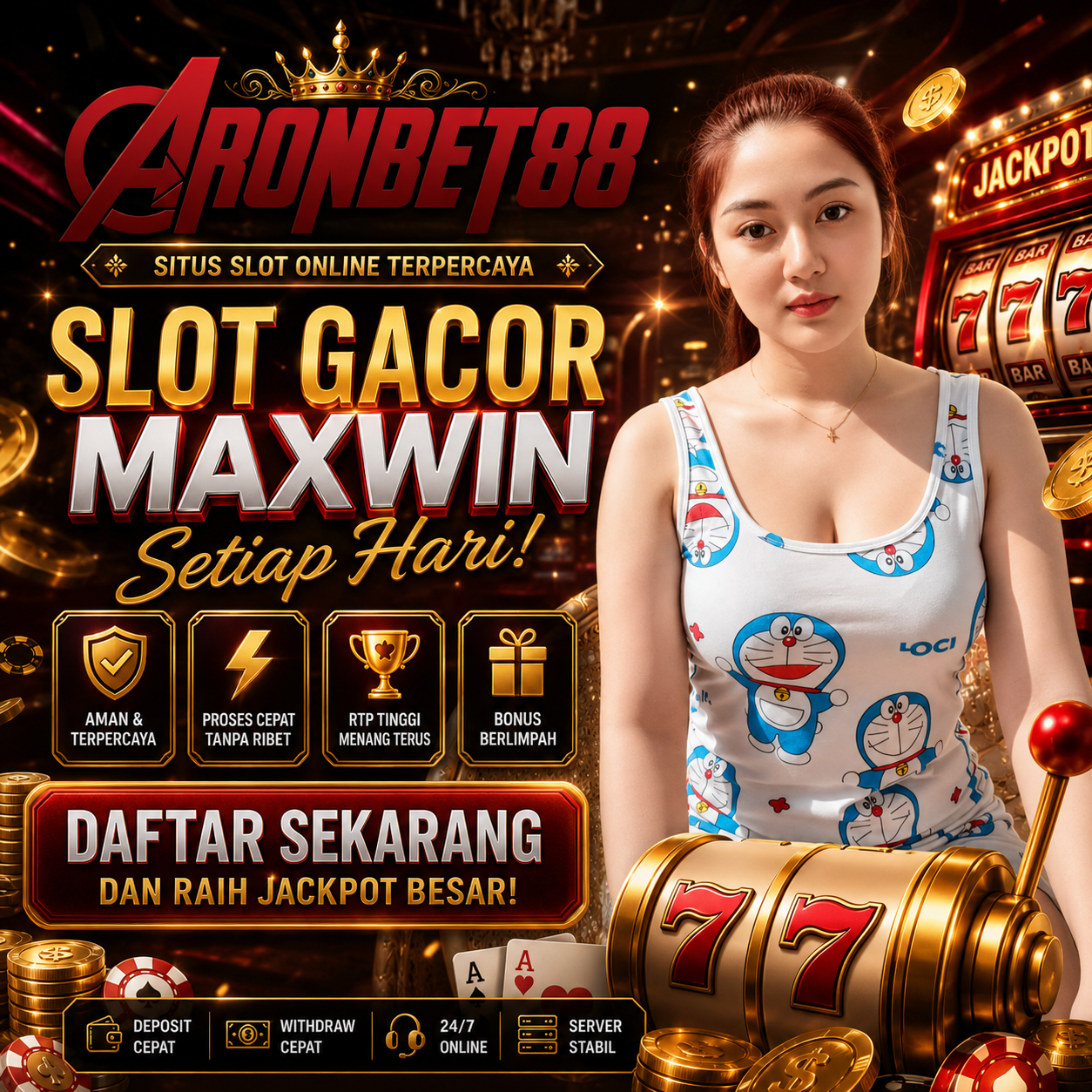 Banner Slot Online ARONBET88